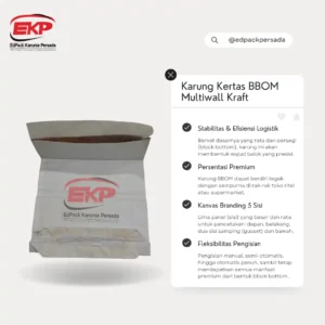 Karung Kertas Tipe BBOM Multiwall Kraft