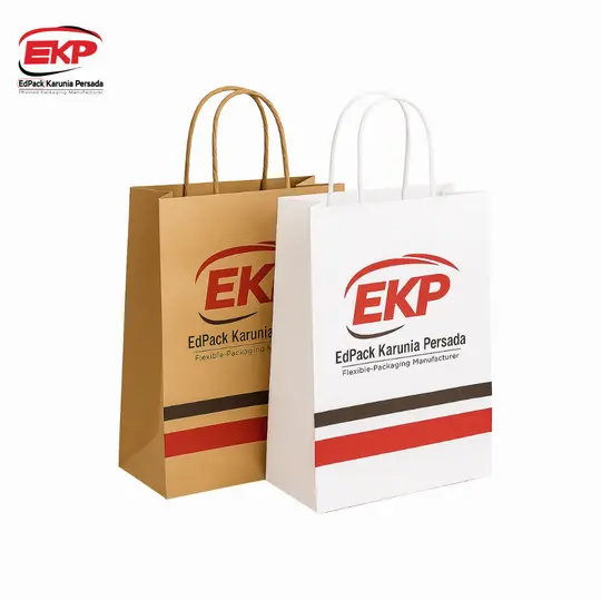 Kantong kertas kemasan premium Edpack Karunia Persada Kantong kertas kemasan premium Edpack Karunia Persada