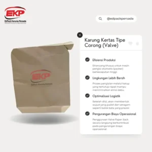 Karung Kertas Tipe Corong - Valve Paper Sack