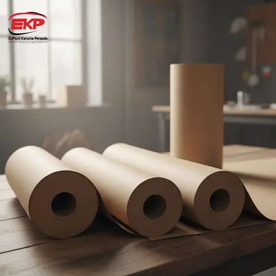 Kertas Kraft Coklat - Brown Paper Kraft Roll
