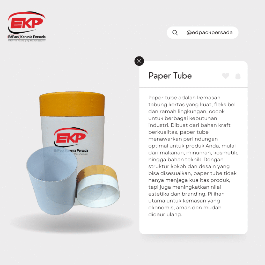 Paper Tube Tabung Kertas Edpack Persada