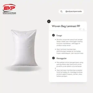 Woven Bag Laminasi PP - Karung Woven Laminasi PP - Edpack Persada