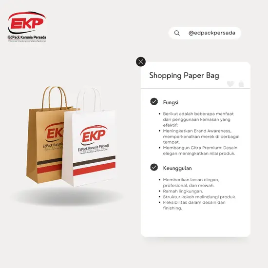 Shopping Paper Bag - Edpack Karunia Persada