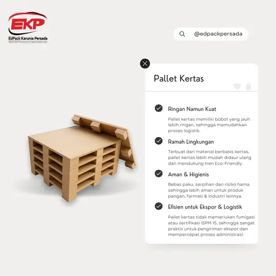 Pallet Kertas - Edpack Persada